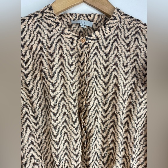 Joie Krystina Silk Blend Mini Dress Melon  Size Large‎ - Picture 4 of 12